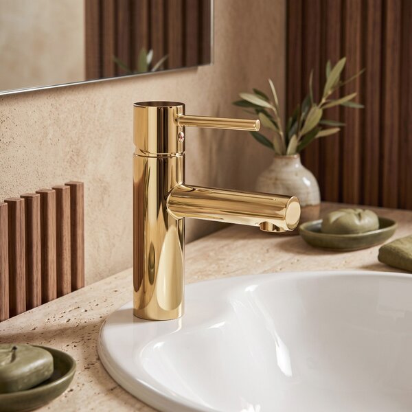 Bathroom faucet Rea Tess Gold Low