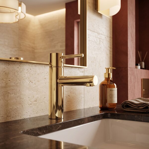 Bathroom faucet Rea Tess Gold Low