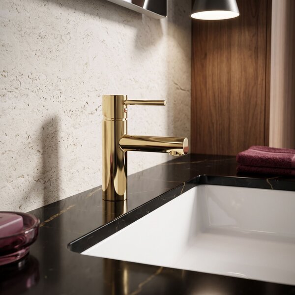Bathroom faucet Rea Tess Gold Low