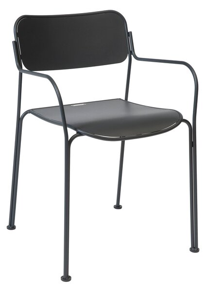 Grythyttan Stålmöbler Chair Libelle chair Graphite Grey