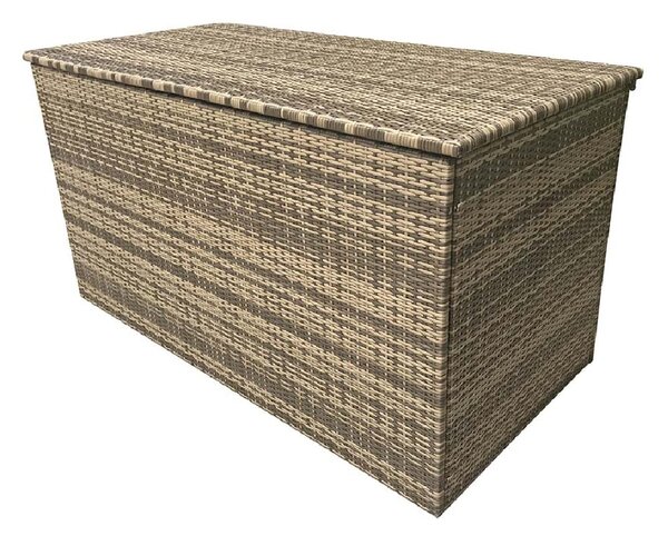Clisson Small Rattan Outdoor Storage Box In Brown