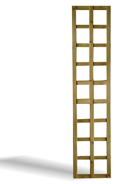 Helsinki Small Wooden Garden Trellis In Natural 6FT