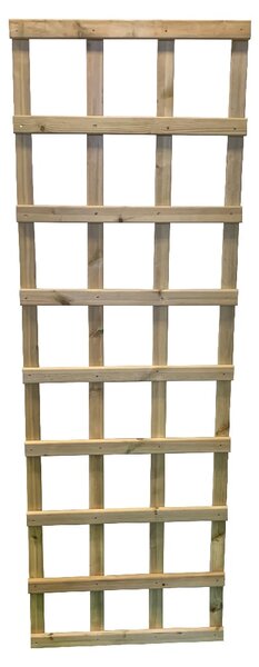 Helsinki Medium Wooden Garden Trellis In Natural 6FT