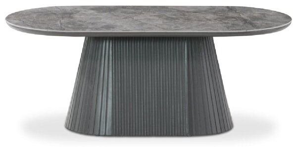 Bedford Sintered Stone Coffee Table In Grey