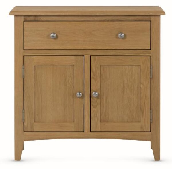 Kamiah Wooden Sideboard With 2 Doors 1 Drawer In Oak