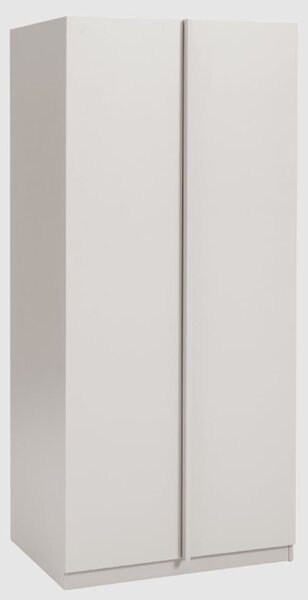 Albany Wooden Wardrobe With 2 Doors In Stone
