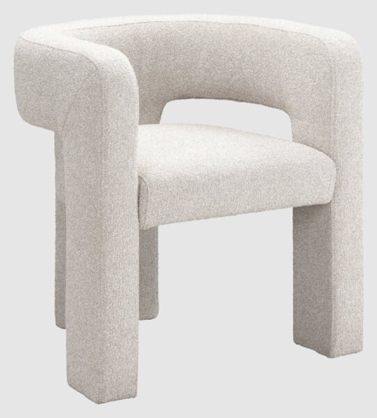 Cresco Fabric Occasional Chair In Mink