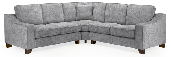 Nepean Fabric Corner Sofa In Slate