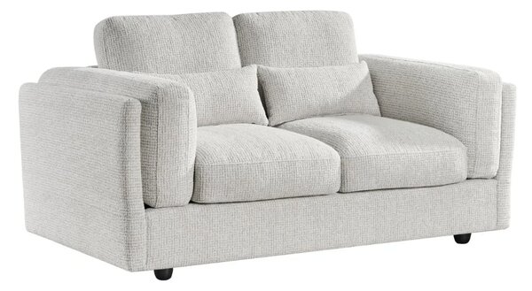 Barrie Fabric 2 Seater Sofa In Beige