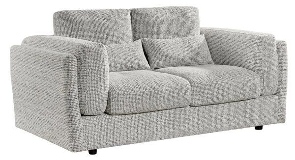 Barrie Fabric 2 Seater Sofa In Grey