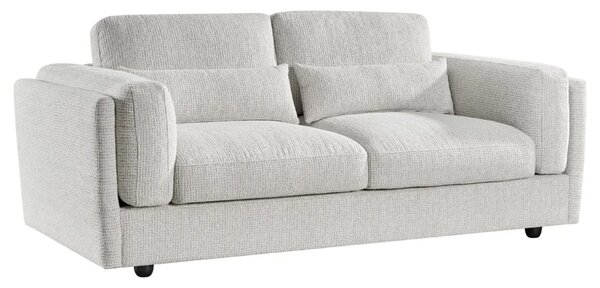 Barrie Fabric 3 Seater Sofa In Beige