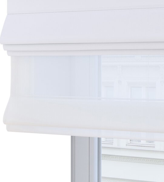 Voile and fabric roman blind (DUO II)