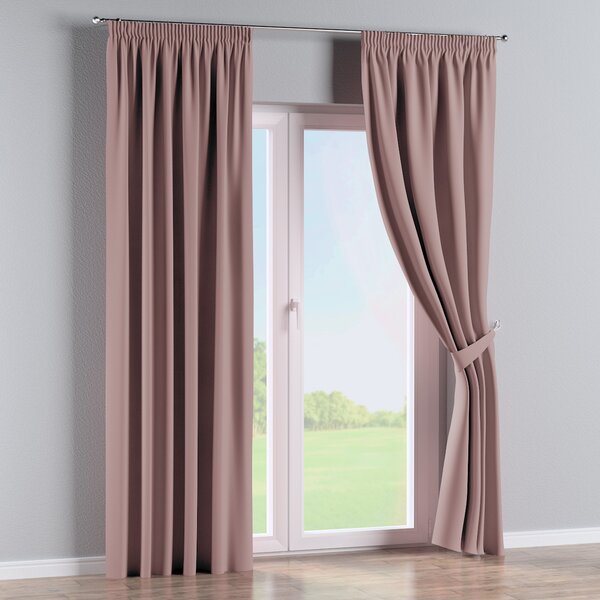 Pencil pleat curtains