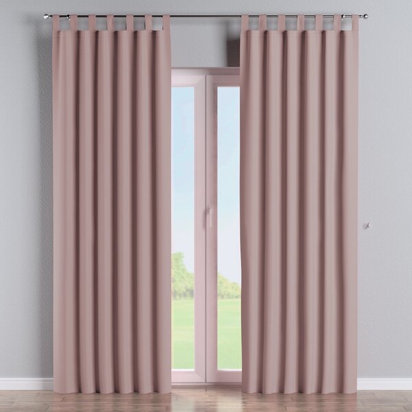 Tab top curtains