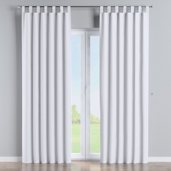 Tab top curtains