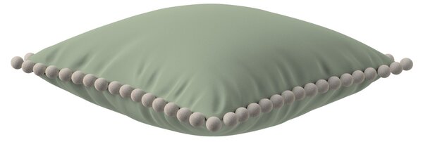 Daisy cushion covers with pom poms