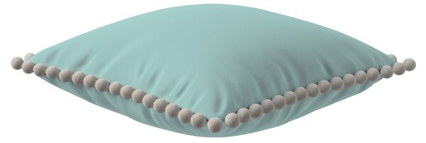 Daisy cushion covers with pom poms