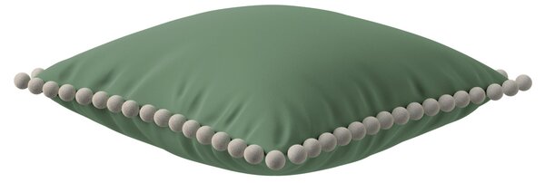 Daisy cushion covers with pom poms