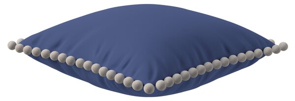 Daisy cushion covers with pom poms