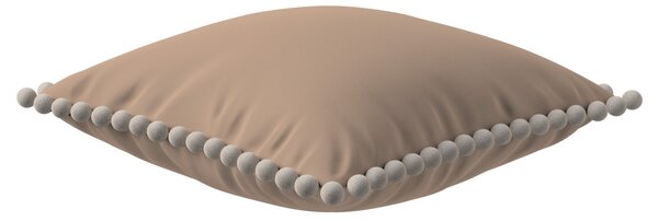 Daisy cushion covers with pom poms