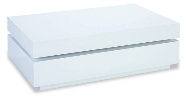 Daryl High Gloss Coffee Table In White