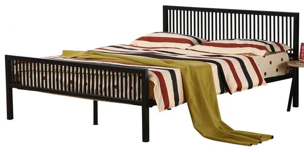 Killeen Wooden King Size Bed In Black