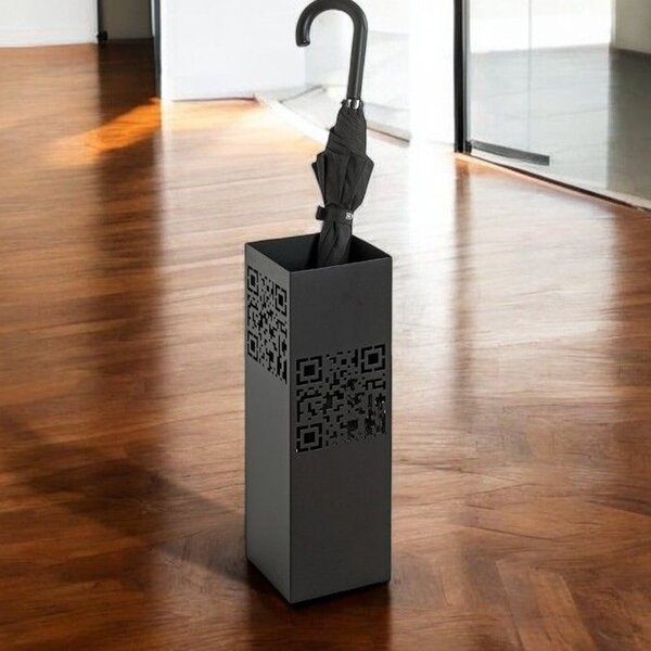 Starke Metal Umbrella Stand In Black