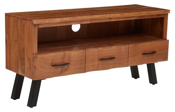 Nashua Wooden TV Stand With 3 Drawers In Natural