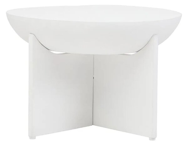 Walhalla Wooden Round Coffee Table In White