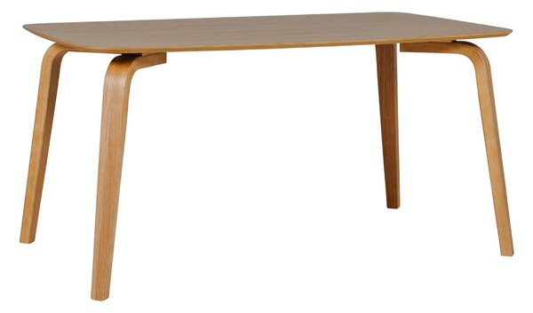 Aiken Large Wooden Rectangular Dining Table In Natural