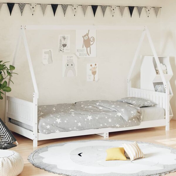 Catoosa 90x200cm Wooden Children Daybed In White
