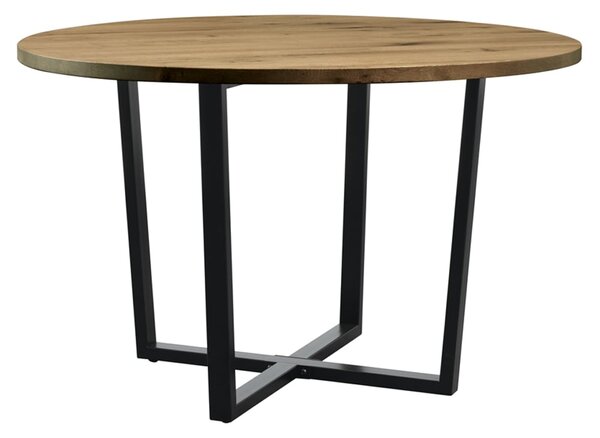 Bethany Large Wooden Dining Table In Antique Rustic