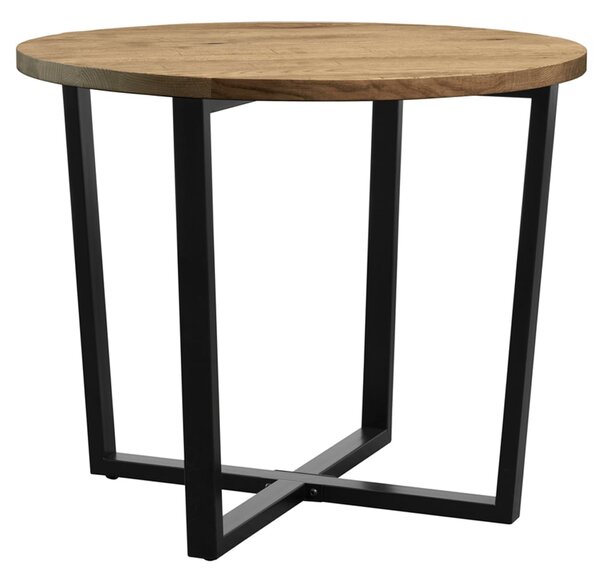 Bethany Small Wooden Dining Table In Antique Rustic