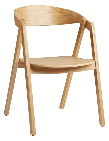 Lenox Wooden Stacking Armchair In Natural Oak