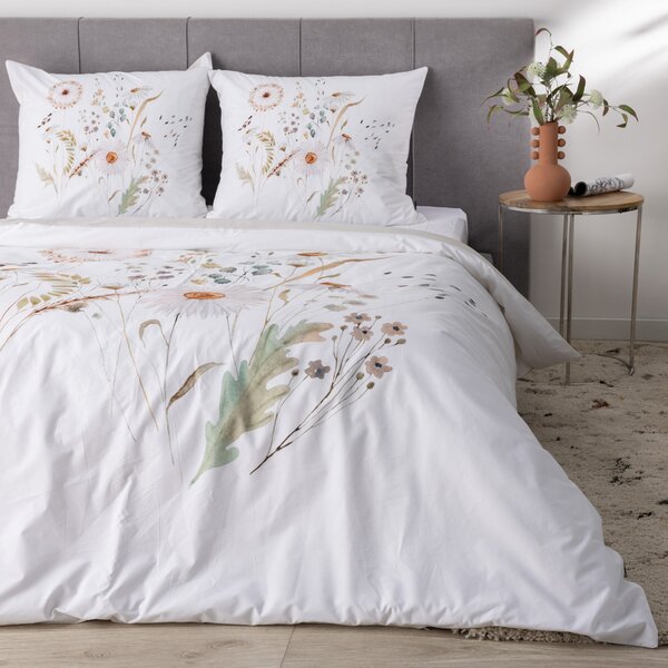 Cotton bed linen Floral Thoughts 160x200cm