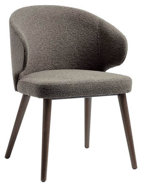 Stoughton Fabric Armchair In Grey