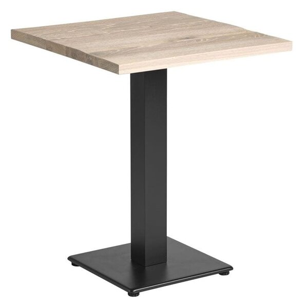 Wingate Small Wooden Square Dining Table In Extra White