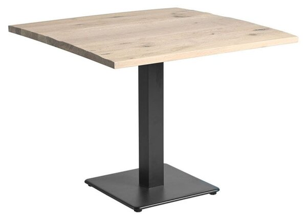 Wingate Large Wooden Square Dining Table In Extra White