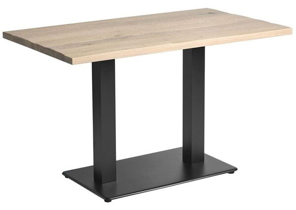 Wingate Wooden Rectangular Dining Table In Extra White