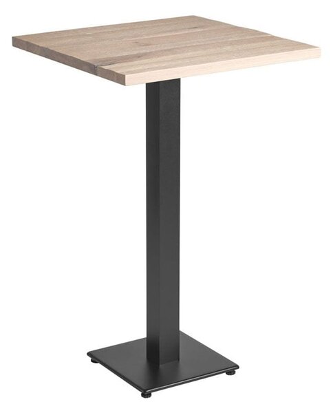 Wausau Wooden Square Bar Table In Extra White