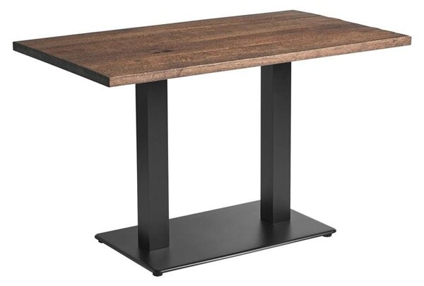 Wingate Wooden Rectangular Dining Table In Smoked