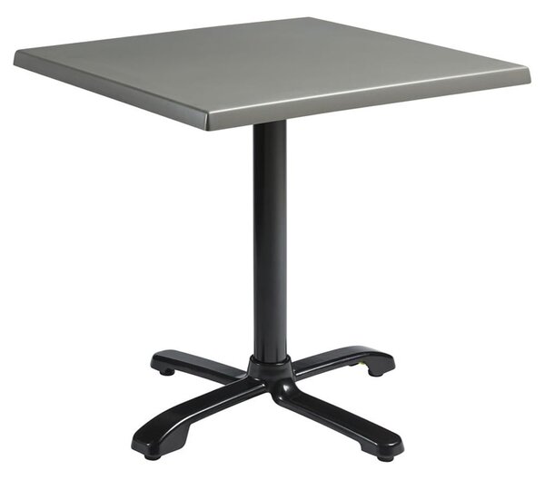 Fernie 60cm Wooden Flip Top Square Bistro Table In Grey