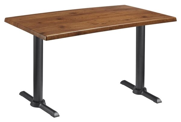 Fernie 120cm x 70cm Wooden Bistro Table In Natural