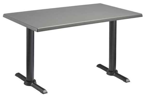 Fernie 120cm x 70cm Wooden Bistro Table In Grey