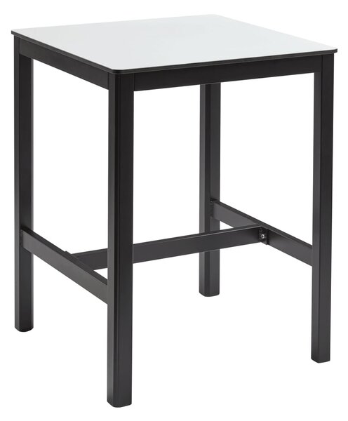 Extro 60cm Wooden Bar Table In White