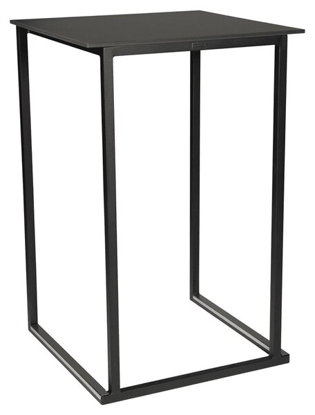 Kelowna Steel Outdoor Standing Table In Black