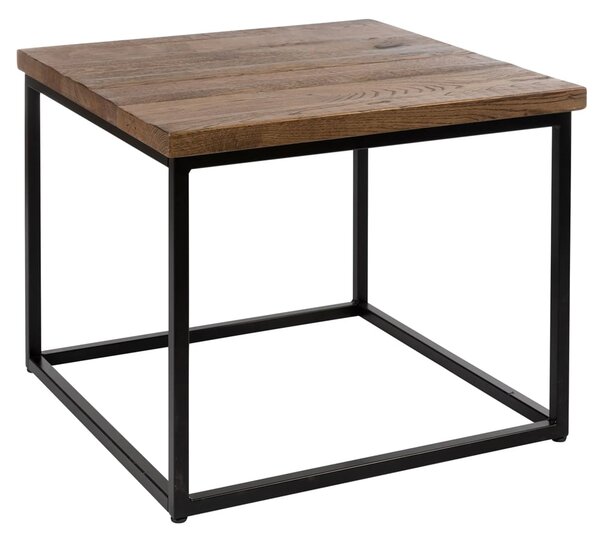 Wichita Wooden Square Coffee Table In Smoked