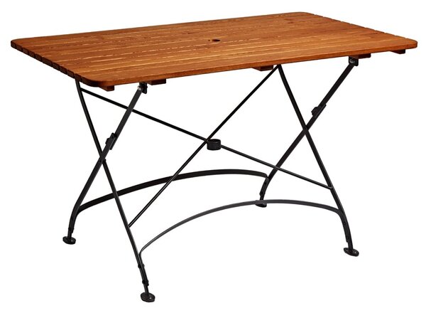 Auckland Wooden Rectangular Outdoor Dining Table In Natural