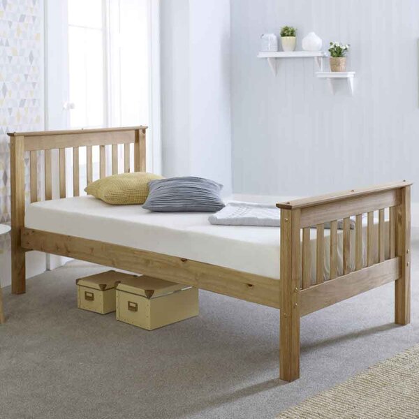 Waconia Wooden Single Bed In Natural