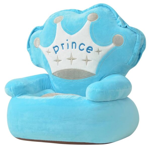 Chillicothe Polyester Children Prince Chair In Blue
